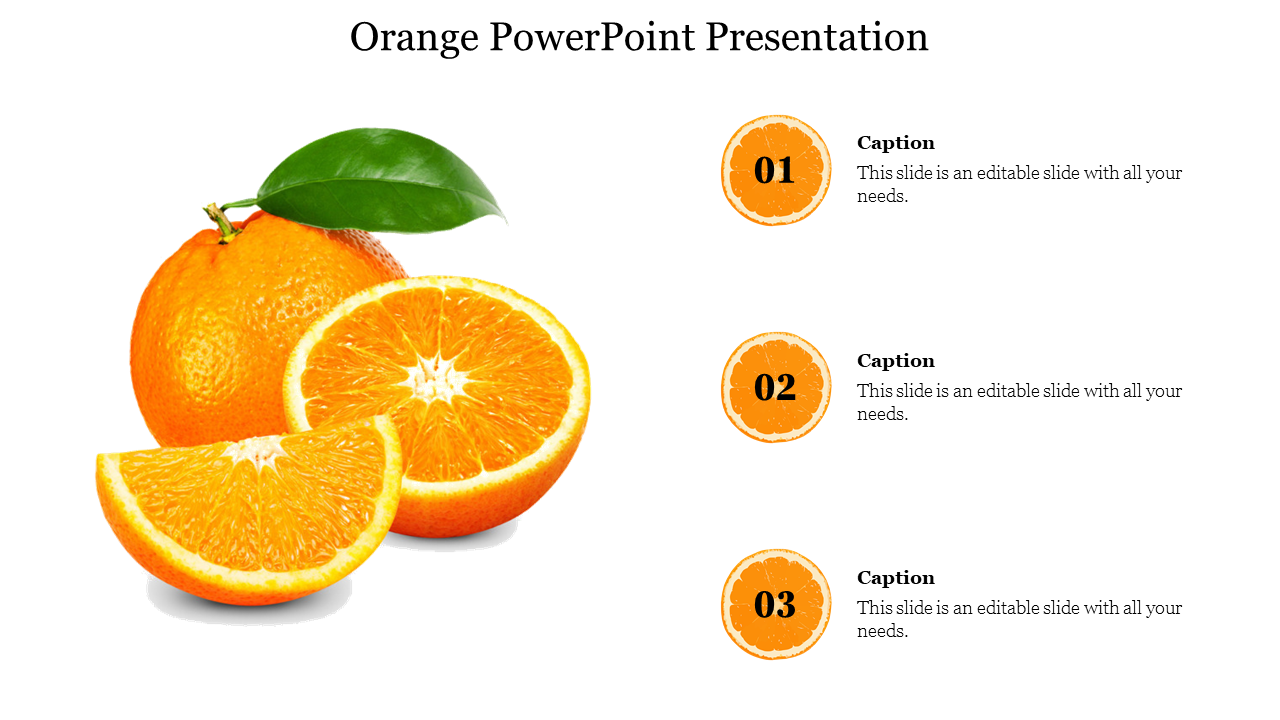 Orange PowerPoint Presentation